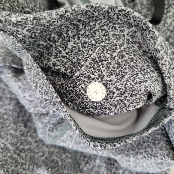 Lululemon Fast & Free Crop II Nulux Leggings 19" Inseam Starlight Black - Picture 9 of 9